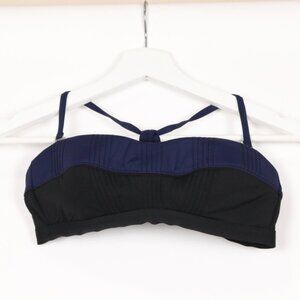 Athleta Textured Bandeau Bikini Top